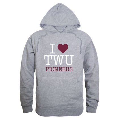 I-Love-Texas-Woman's-University-Pioneers-Fleece-Hoodie-Sweatshirts