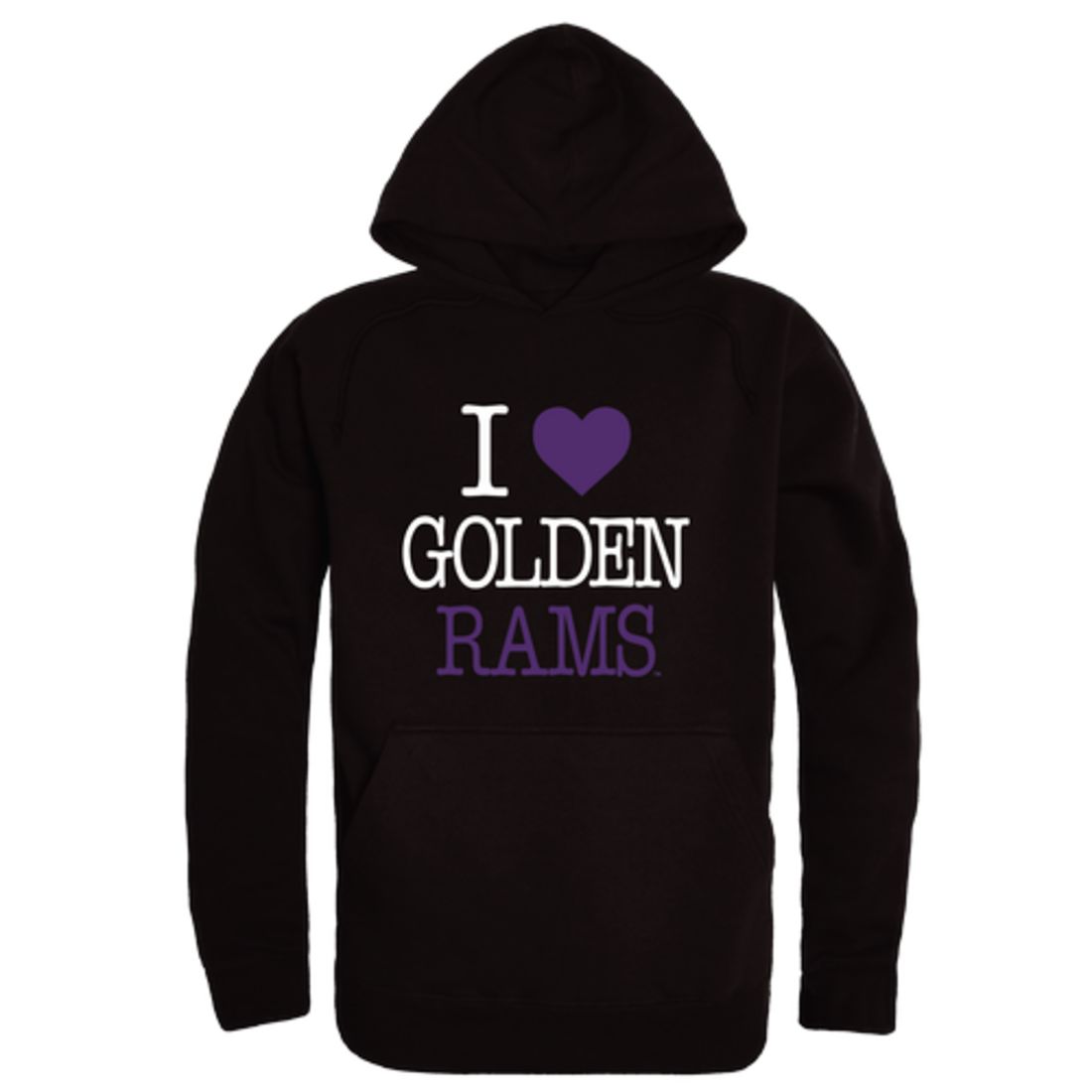 I-Love-West-Chester-University-Rams-Fleece-Hoodie-Sweatshirts