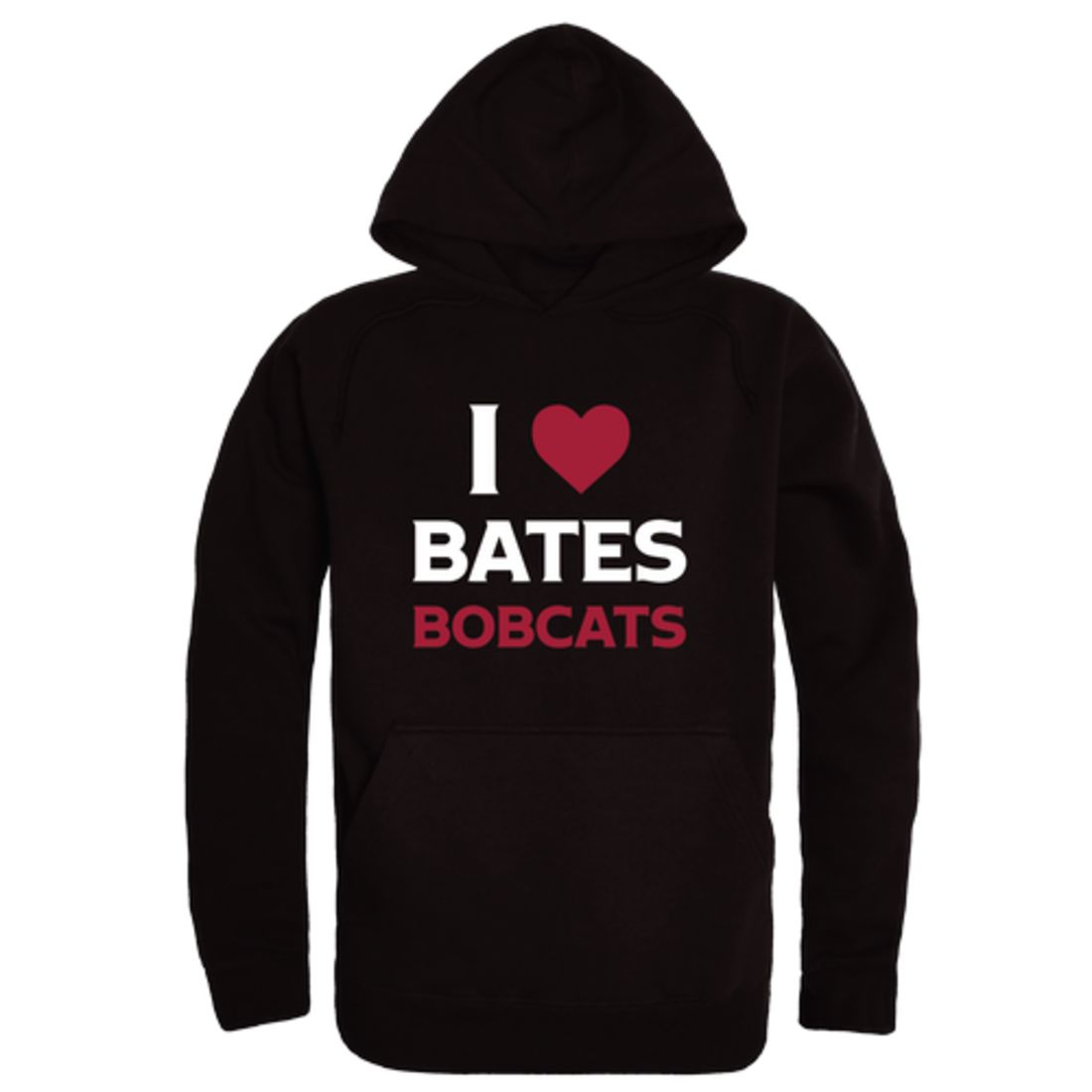 I-Love-Bates-College-Bobcats-Fleece-Hoodie-Sweatshirts