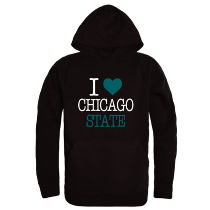 I-Love-Chicago-State-University-Cougars-Fleece-Hoodie-Sweatshirts