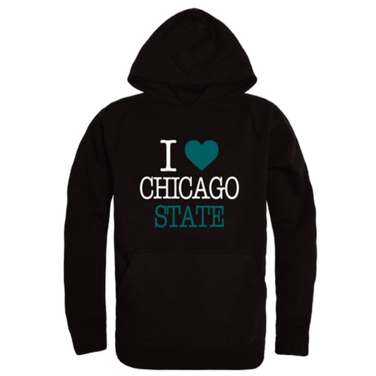 I-Love-Chicago-State-University-Cougars-Fleece-Hoodie-Sweatshirts