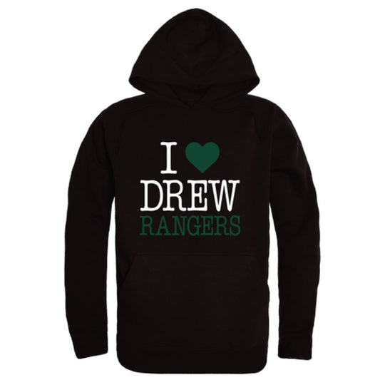 I-Love-Drew-University-Rangers-Fleece-Hoodie-Sweatshirts