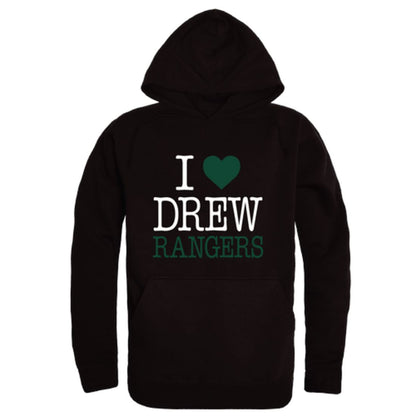 I-Love-Drew-University-Rangers-Fleece-Hoodie-Sweatshirts