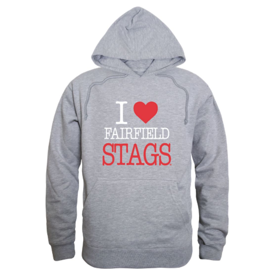 I-Love-Fairfield-University-Stags-Fleece-Hoodie-Sweatshirts