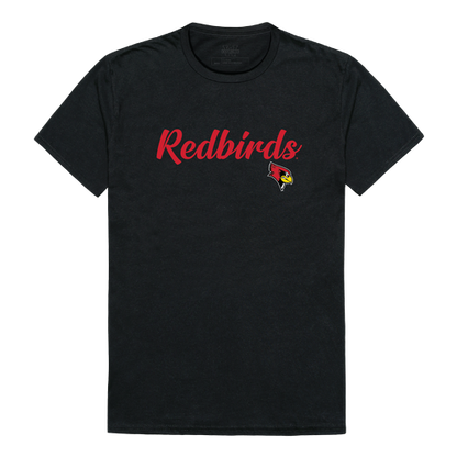 ISU Illinois State University Redbirds Script Tee T-Shirt-Campus-Wardrobe