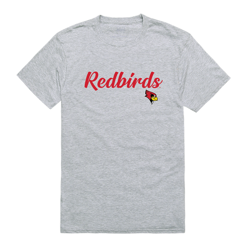 ISU Illinois State University Redbirds Script Tee T-Shirt-Campus-Wardrobe