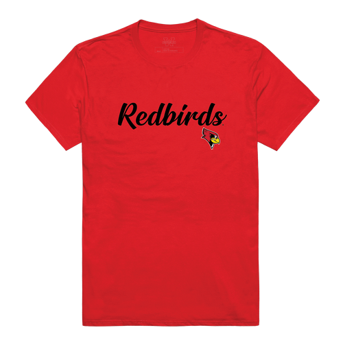 ISU Illinois State University Redbirds Script Tee T-Shirt-Campus-Wardrobe