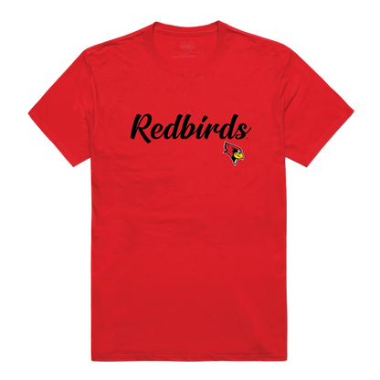 ISU Illinois State University Redbirds Script Tee T-Shirt-Campus-Wardrobe