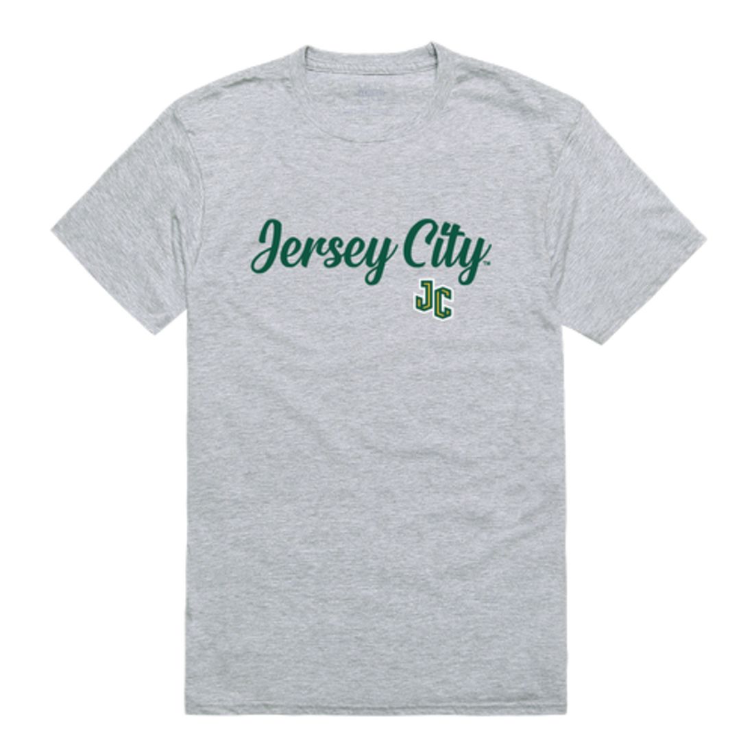 New Jersey City University Knights Script T-Shirt Tee
