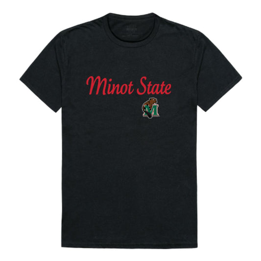 Minot State University Beavers Script T-Shirt Tee