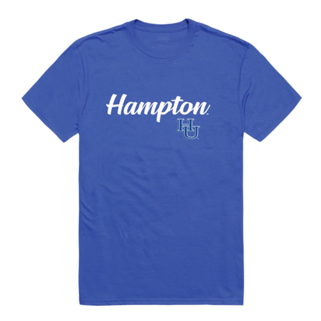 Hampton University Pirates Script T-Shirt Tee