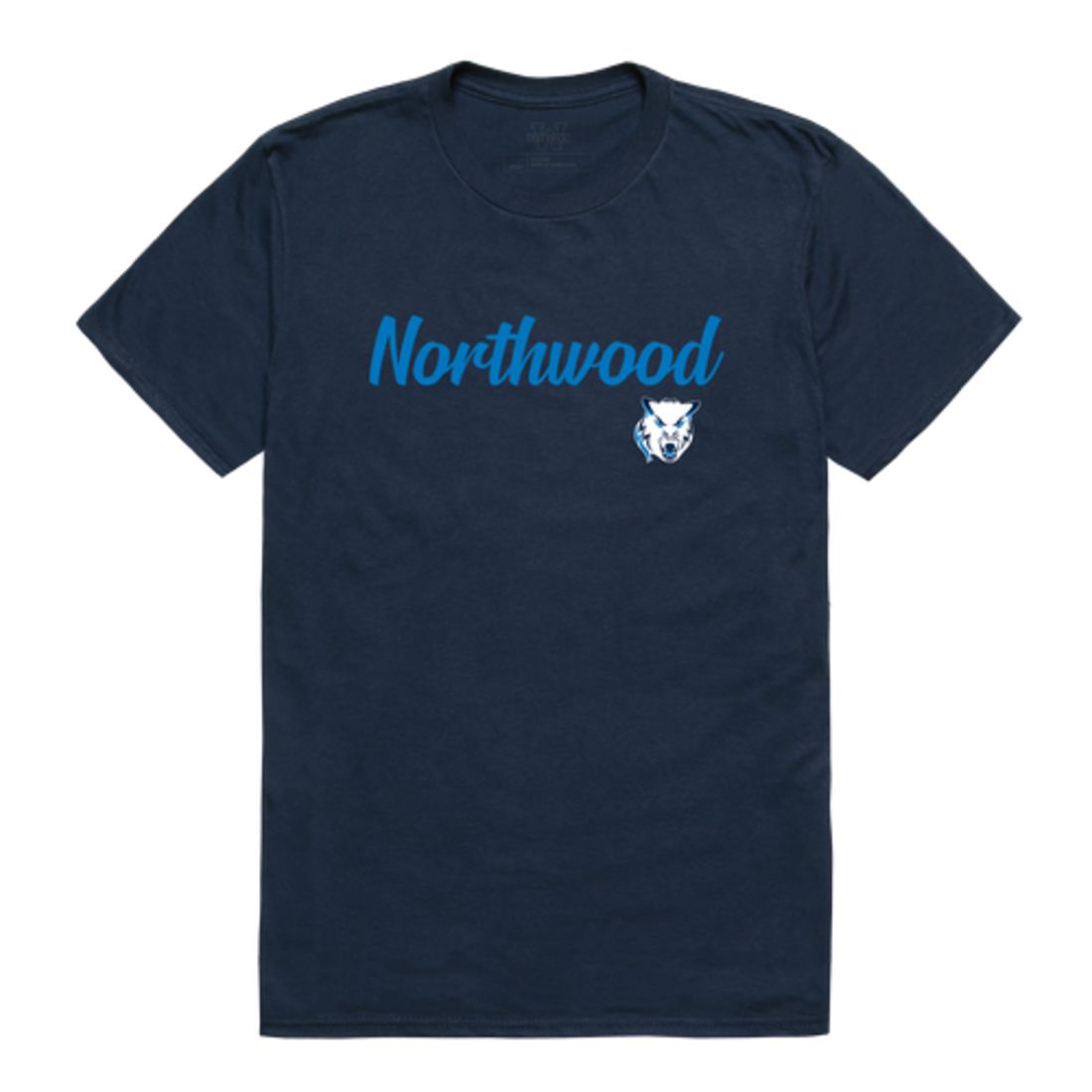Northwood University Timberwolves Script T-Shirt Tee