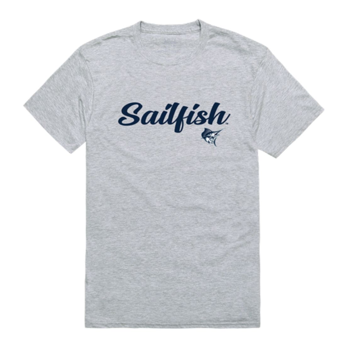 Palm Beach Atlantic University Sailfish Script T-Shirt Tee