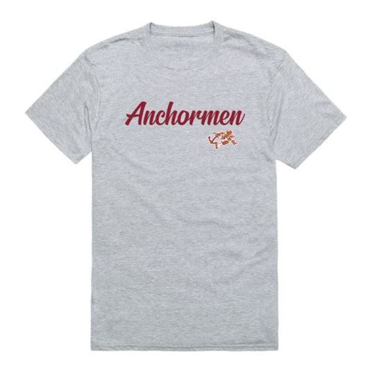 Rhode Island College Anchormen Script T-Shirt Tee