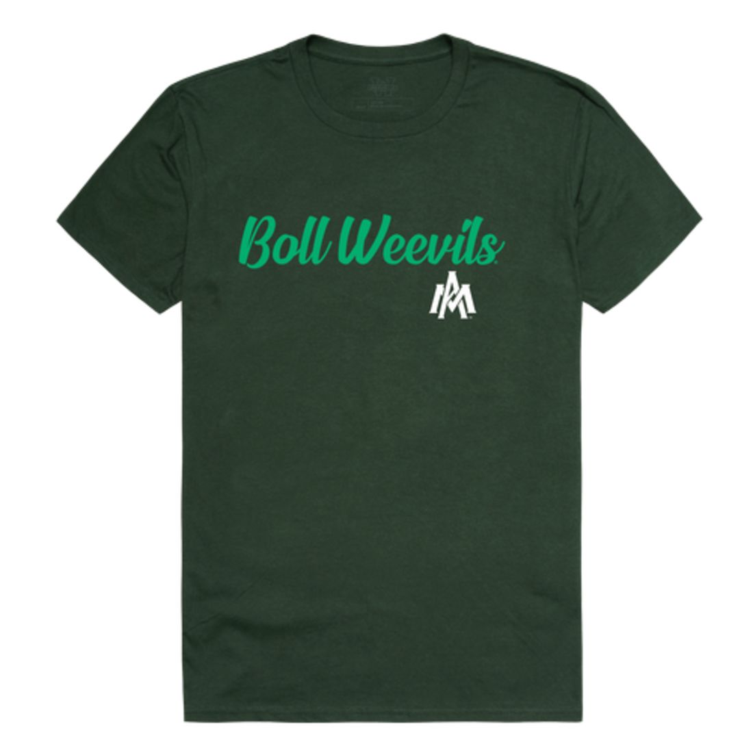University of Arkansas at Monticello Boll Weevils & Cotton Blossoms Script T-Shirt Tee