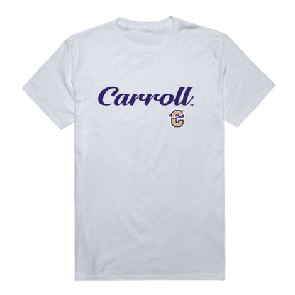 Carroll College Saints Script T-Shirt Tee