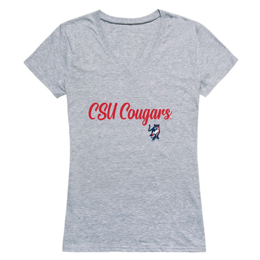 Mouseover Image, Columbus State University Cougars Womens Script T-Shirt Tee