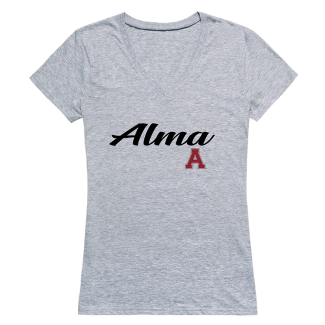 Alma College Scots Womens Script T-Shirt Tee