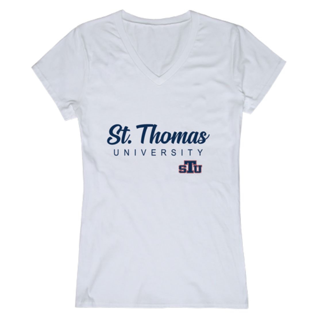 St. Thomas University Bobcats Womens Script T-Shirt Tee