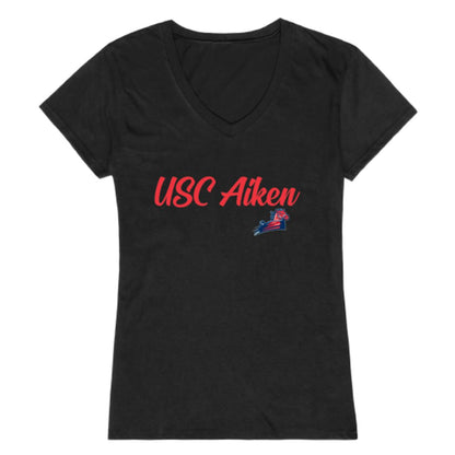 University of South Carolina Aiken Pacers Womens Script T-Shirt Tee