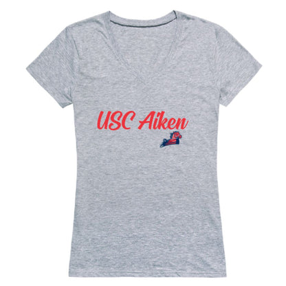 University of South Carolina Aiken Pacers Womens Script T-Shirt Tee
