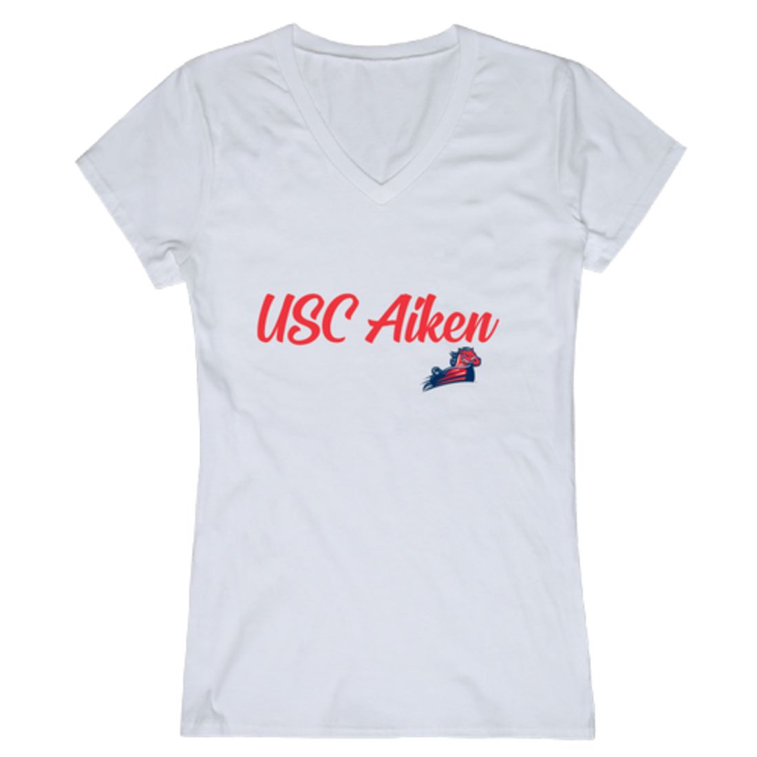 University of South Carolina Aiken Pacers Womens Script T-Shirt Tee