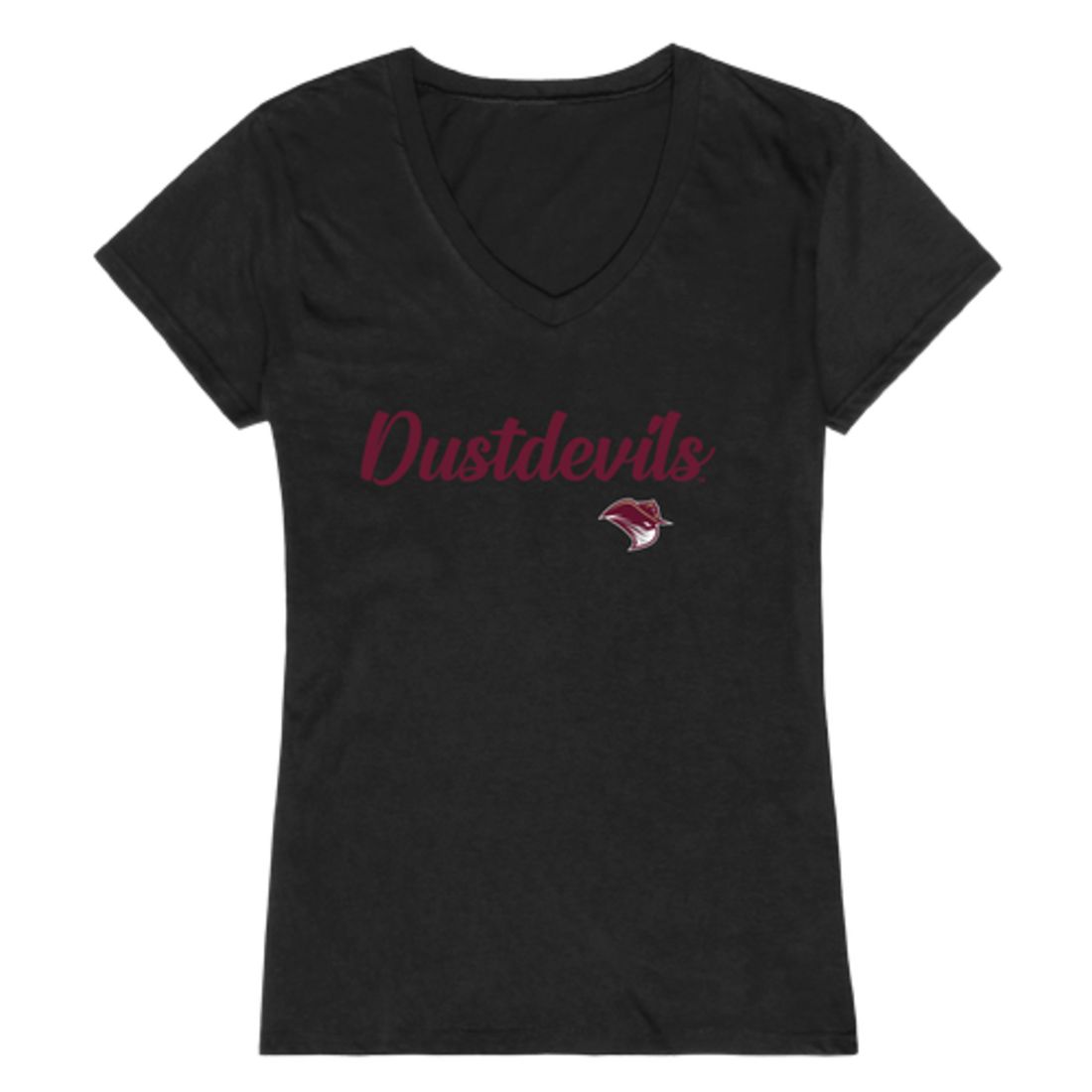 Texas A&M International University DustDevils Womens Script T-Shirt Tee