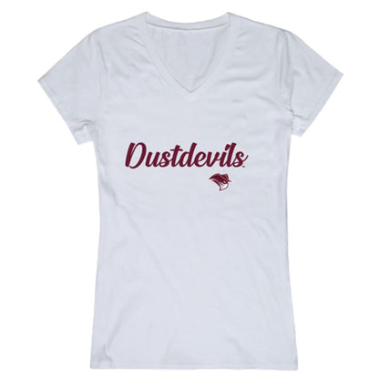 Texas A&M International University DustDevils Womens Script T-Shirt Tee