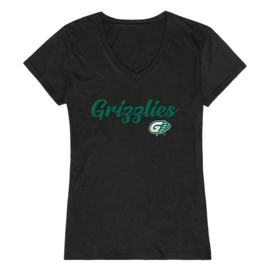 Georgia Gwinnett College Grizzlies Womens Script T-Shirt Tee