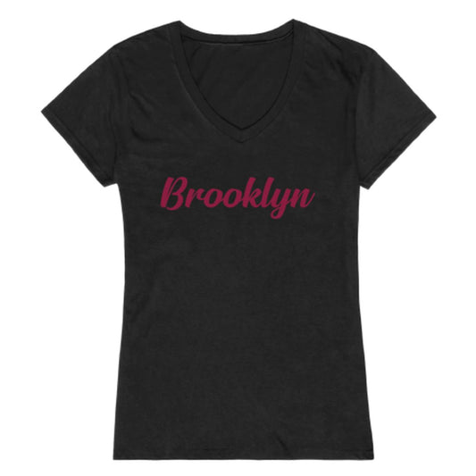 Brooklyn College Bulldogs Womens Script T-Shirt Tee