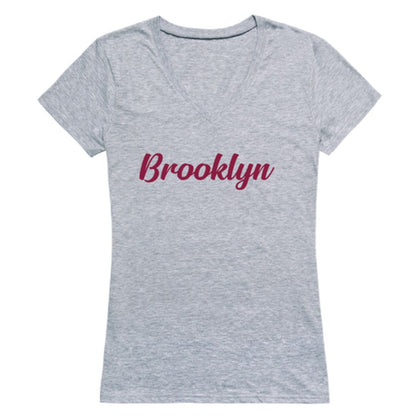 Brooklyn College Bulldogs Womens Script T-Shirt Tee
