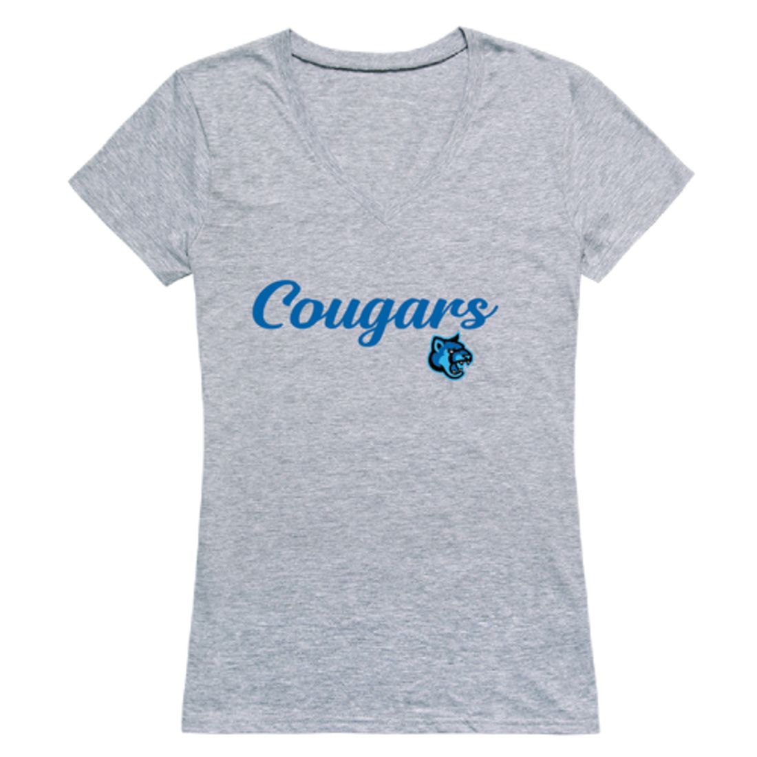 California State University San Marcos Cougars Womens Script T-Shirt Tee