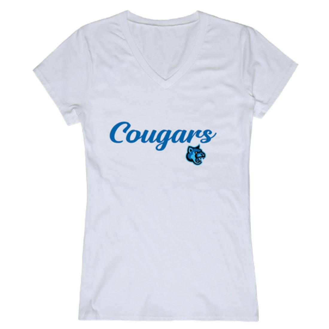 California State University San Marcos Cougars Womens Script T-Shirt Tee