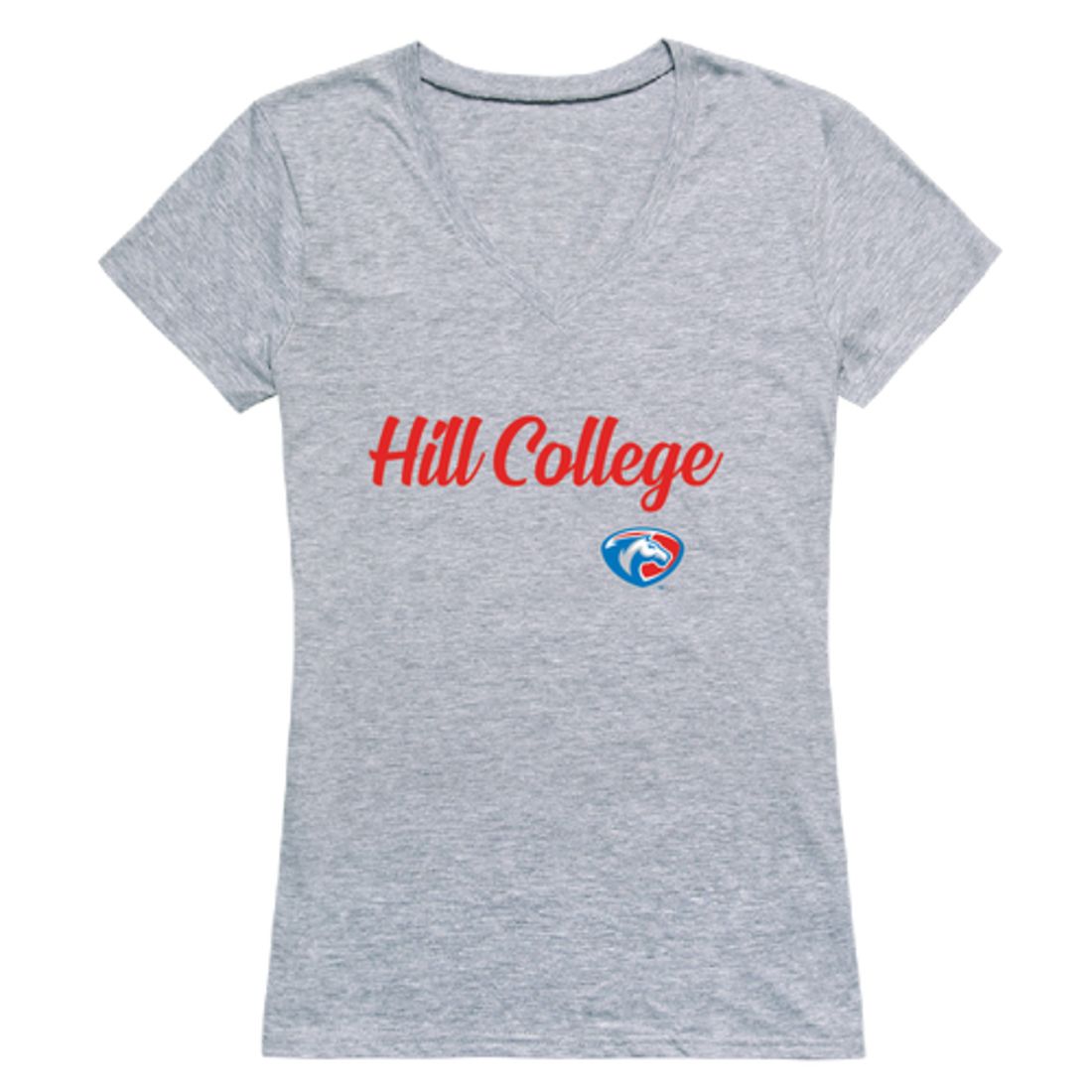 Hill College Rebels Womens Script T-Shirt Tee