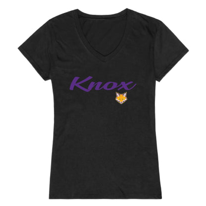 Knox College Prairie Fire Womens Script T-Shirt Tee