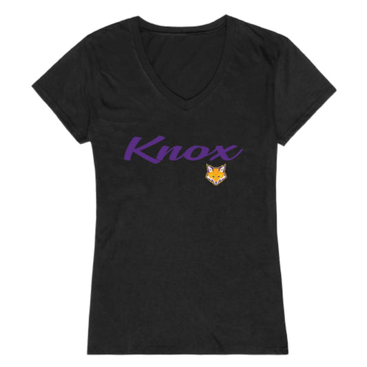 Knox College Prairie Fire Womens Script T-Shirt Tee