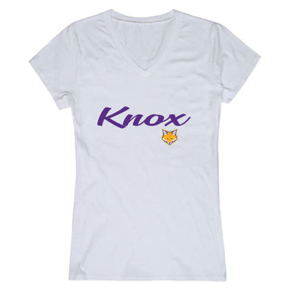 Knox College Prairie Fire Womens Script T-Shirt Tee