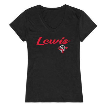 Lewis University Flyers Womens Script T-Shirt Tee