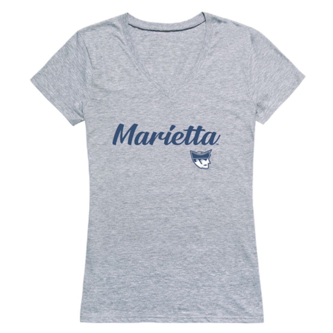 Marietta College Pioneers Womens Script T-Shirt Tee