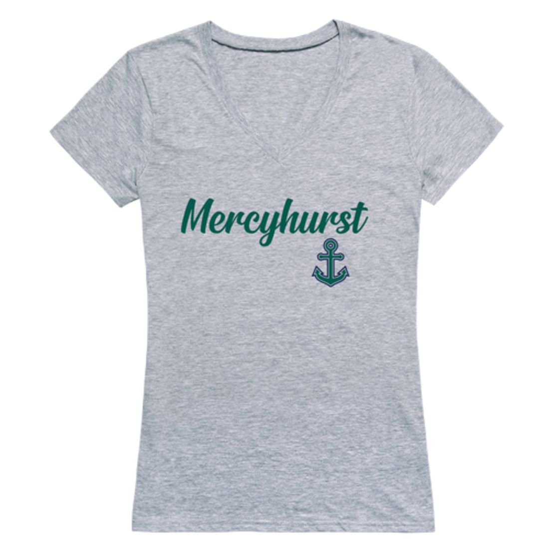 Mercyhurst University Lakers Womens Script T-Shirt Tee