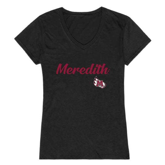 Meredith College Avenging Angels Womens Script T-Shirt Tee