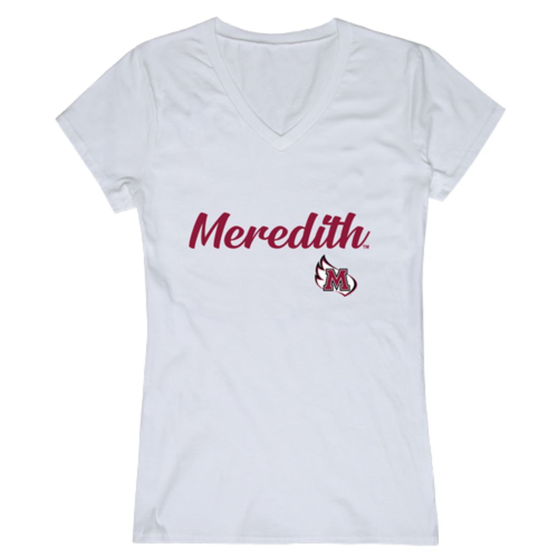 Meredith College Avenging Angels Womens Script T-Shirt Tee