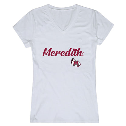 Meredith College Avenging Angels Womens Script T-Shirt Tee