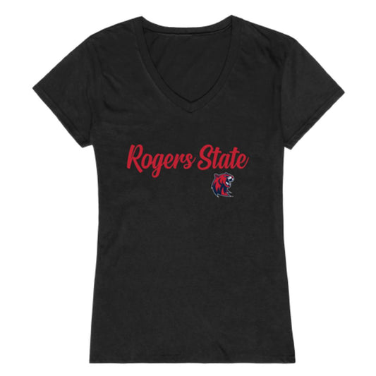 Rogers State University Hillcats Womens Script T-Shirt Tee