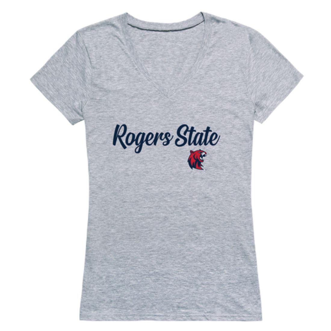 Rogers State University Hillcats Womens Script T-Shirt Tee