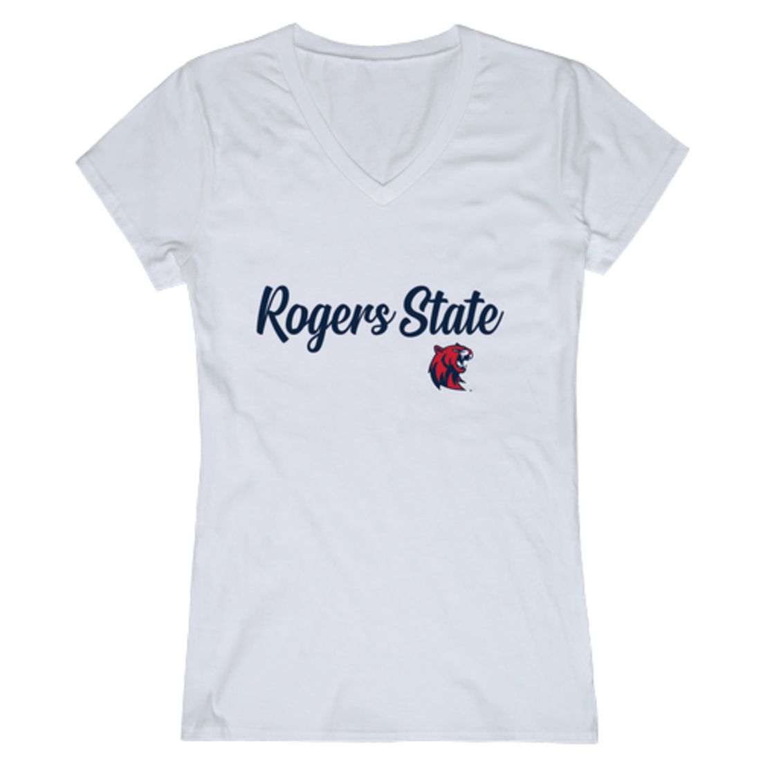 Rogers State University Hillcats Womens Script T-Shirt Tee