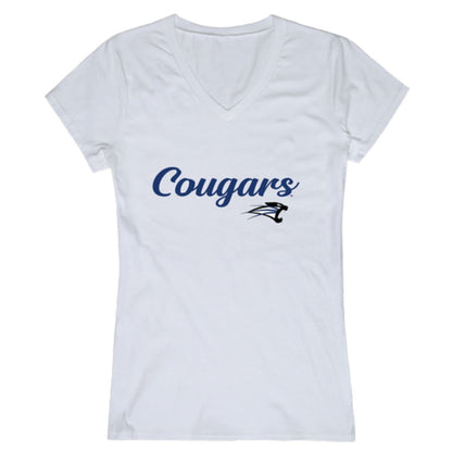 University of Saint Francis Cougars Womens Script T-Shirt Tee