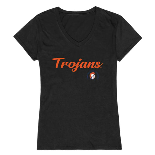 Virginia State University Trojans Womens Script T-Shirt Tee