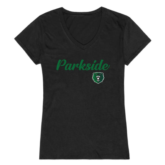 University of Wisconsin-Parkside Rangers Womens Script T-Shirt Tee