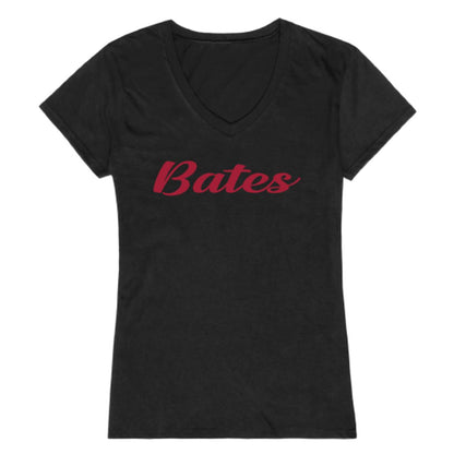 Bates College Bobcats Womens Script T-Shirt Tee